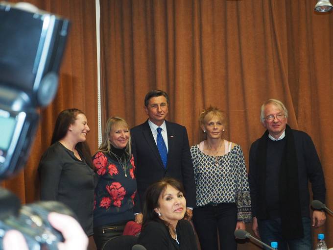 Intervju predsednika Republike Slovenije Boruta Pahorja za radijsko oddajo Okence v Slovenijo